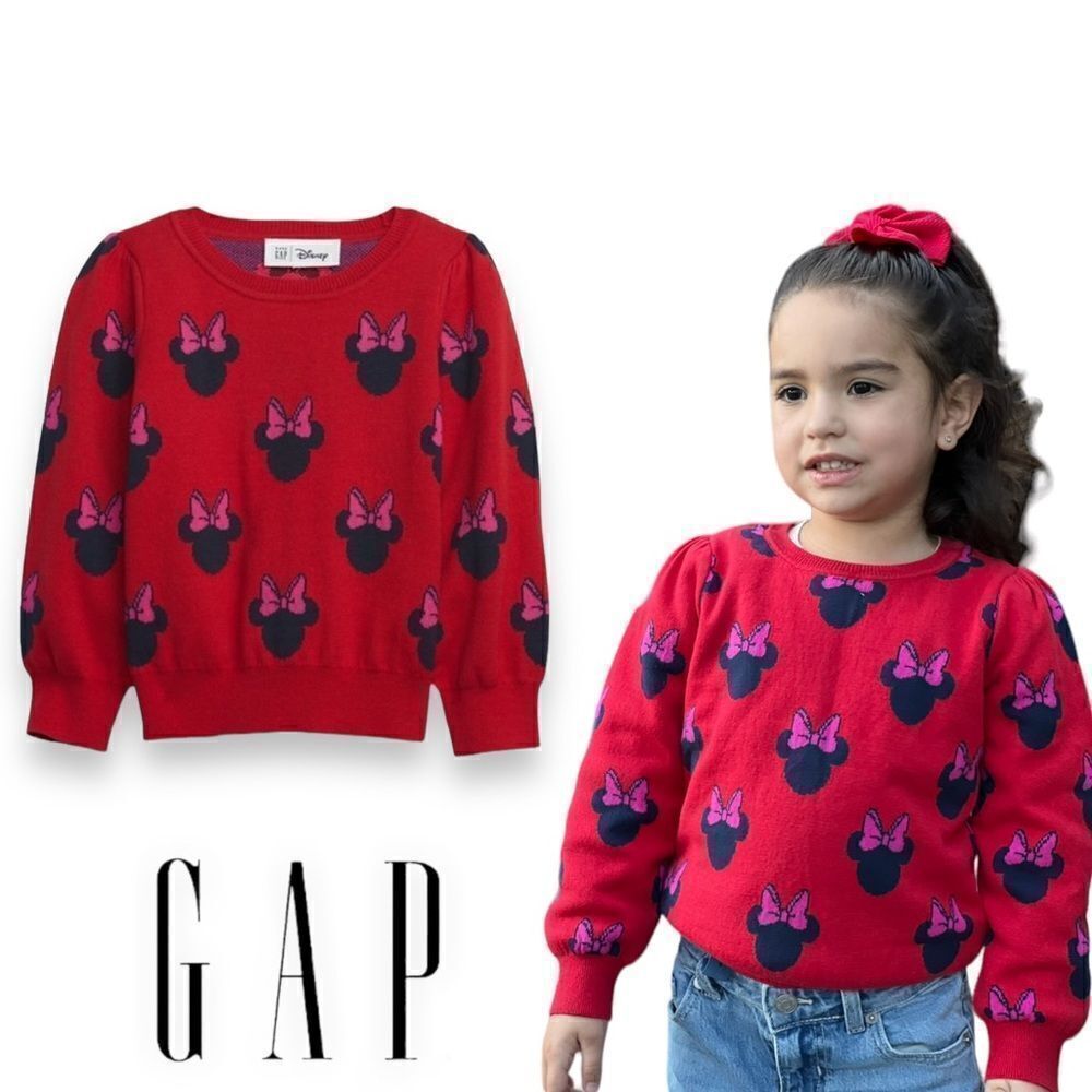 GAP Kids | Red | MINNIE MOUSE SWEATER